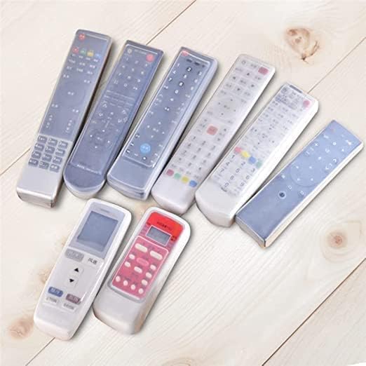 DustProof & WaterProof Transparent Silicone Remote Cover (3 Pcs)