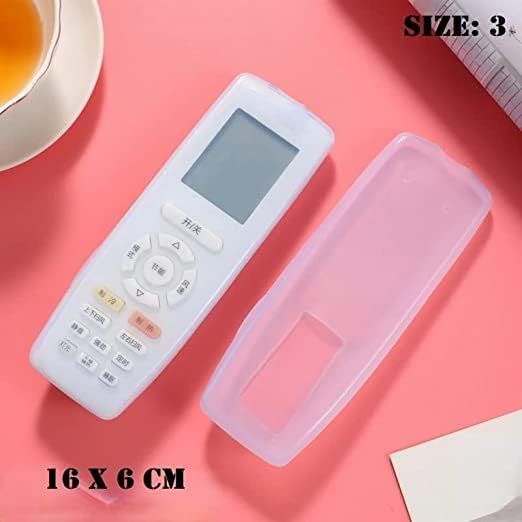 DustProof & WaterProof Transparent Silicone Remote Cover (3 Pcs)