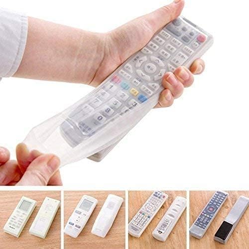 DustProof & WaterProof Transparent Silicone Remote Cover (3 Pcs)