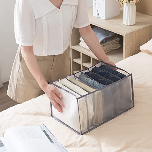 7 Grids Cloth Organizer For Wardrobe, Drawer