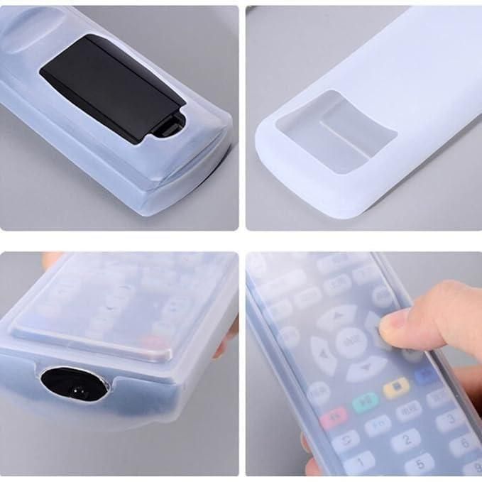 DustProof & WaterProof Transparent Silicone Remote Cover (3 Pcs)