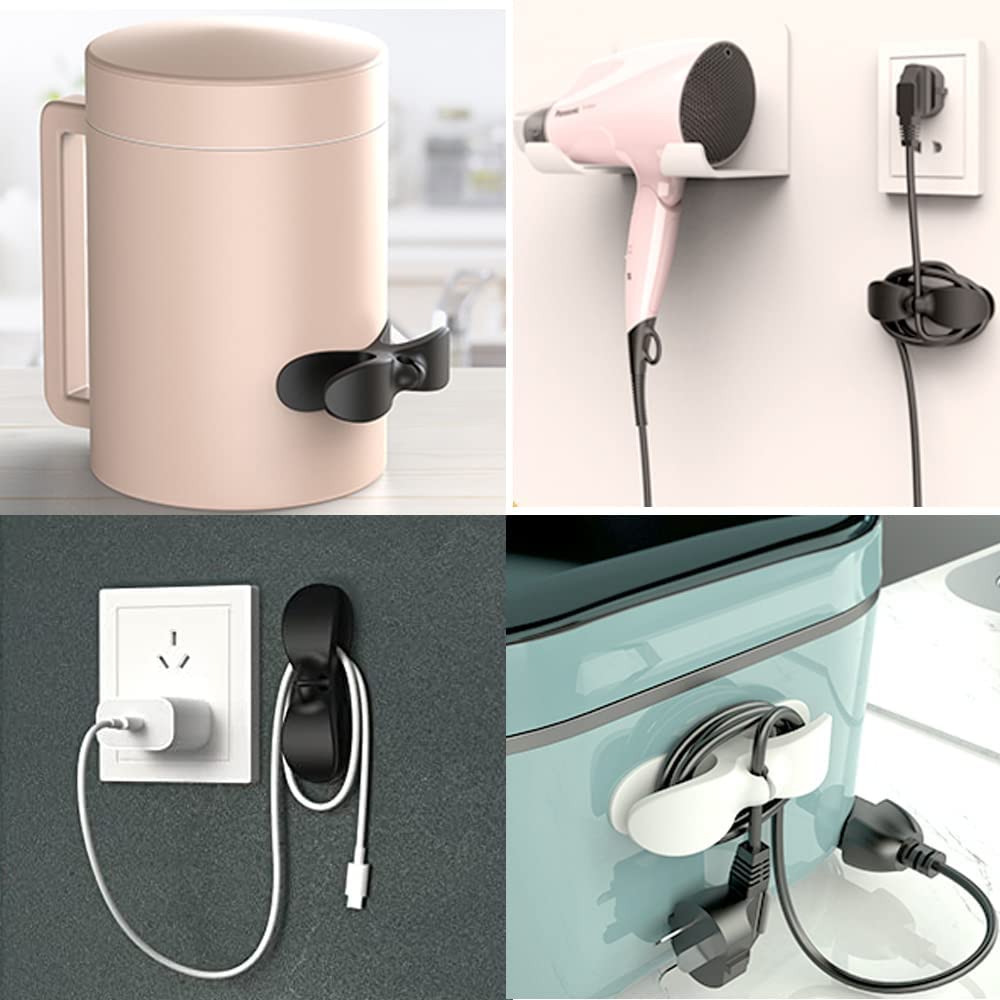 Power Cable Organizer For Kitchen Appliances, Home and Office (Pack Of 10)