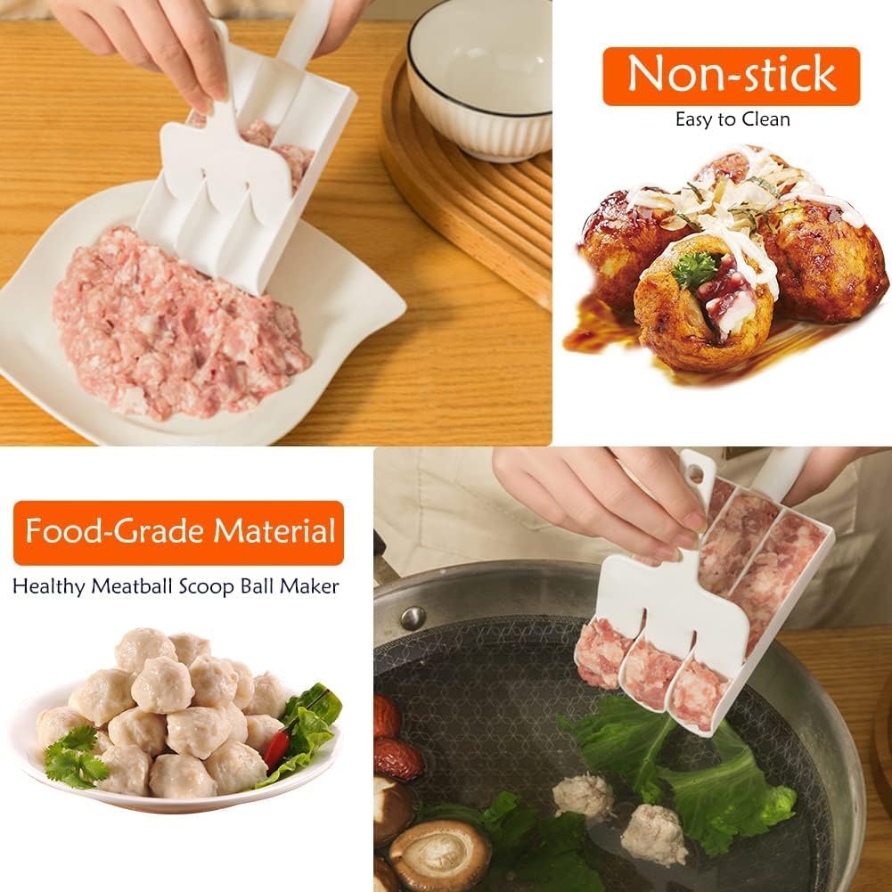 Ball Maker Tool - Bhajiya, Cheese Ball, Rice Dumpling, Cake Pop, Rasgulla & Manchurian and More