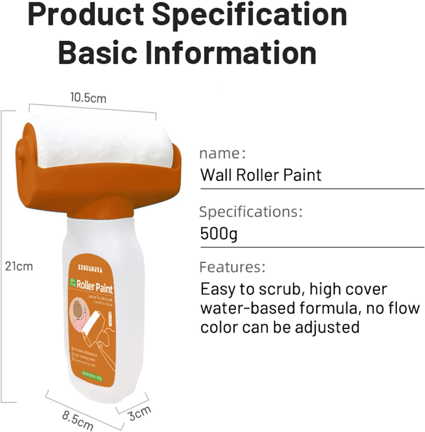 Wall Repair Roller Paint (500ml)