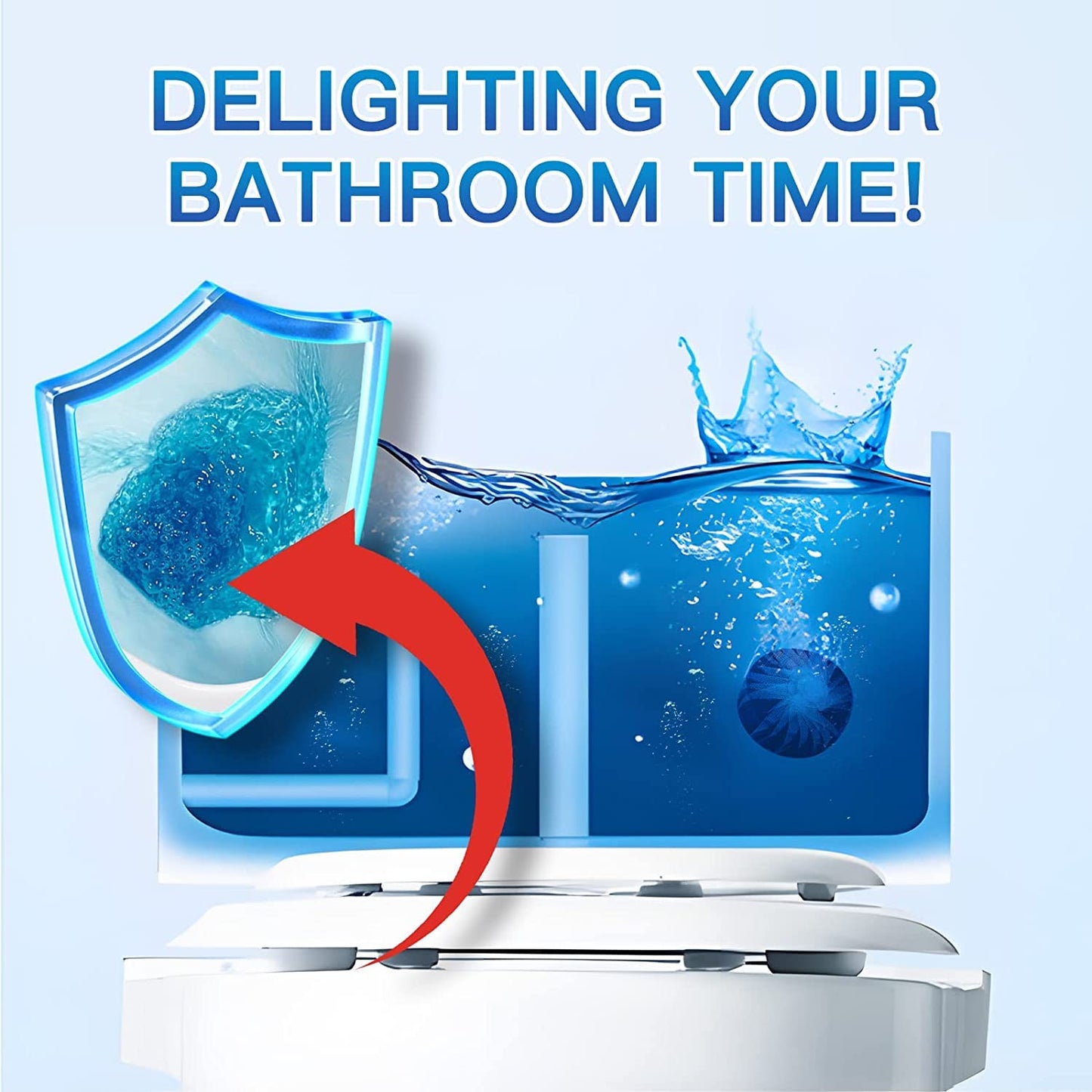 Automatic Toilet Bowl Cleaning Tablets