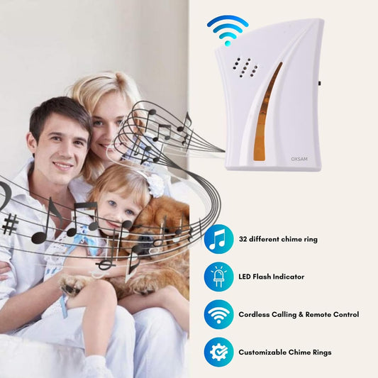 Wireless Doorbell (100+ Feet Range)