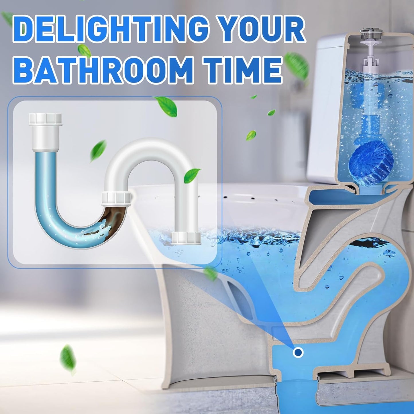 Automatic Toilet Bowl Cleaning Tablets