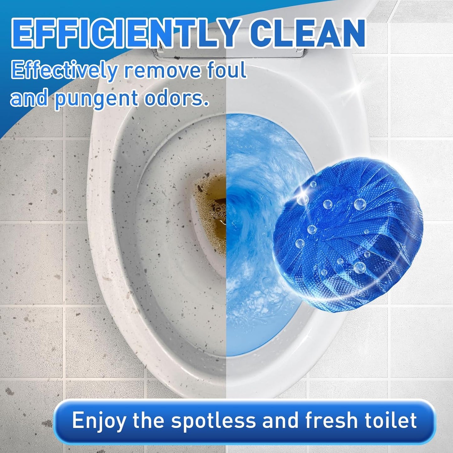 Automatic Toilet Bowl Cleaning Tablets