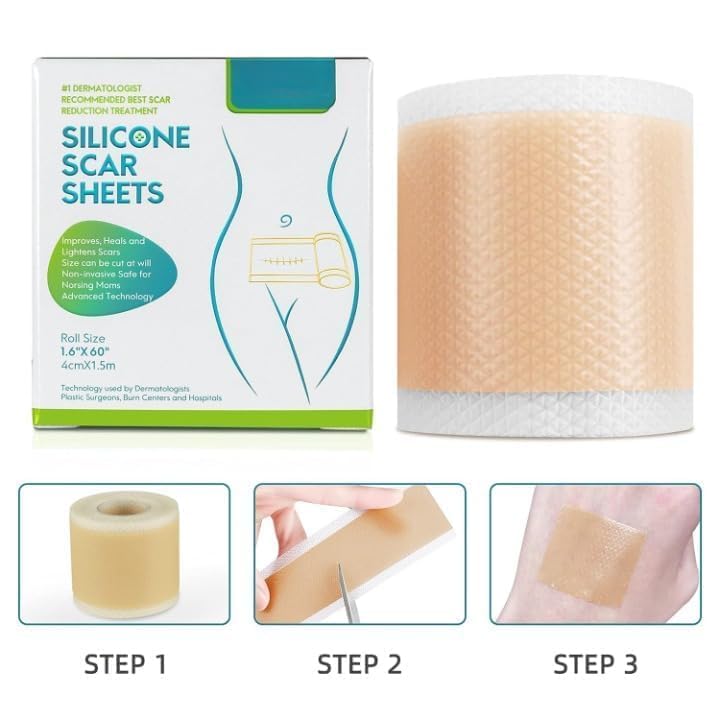 Painless Silicone Scar Removal Tape ( Buy 1 Get 1 Free )