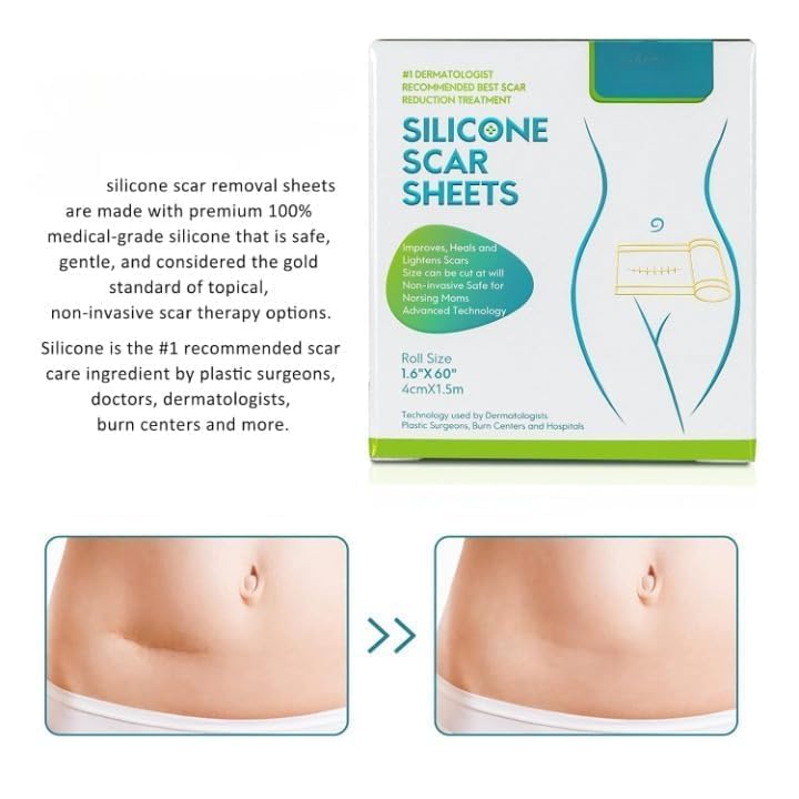 Painless Silicone Scar Removal Tape ( Buy 1 Get 1 Free )