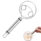 Atta Maker Tool Stainless Steel Dough Mixer Hand Tool for Bread, Batter and Pastry