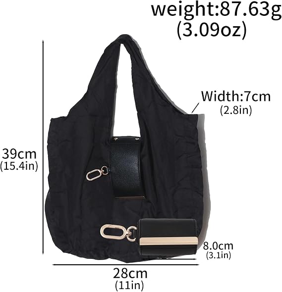 Foldable Keychain Shopping Tote Bag