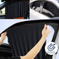 4 Pcs Universal Magnetic Car Window Curtains