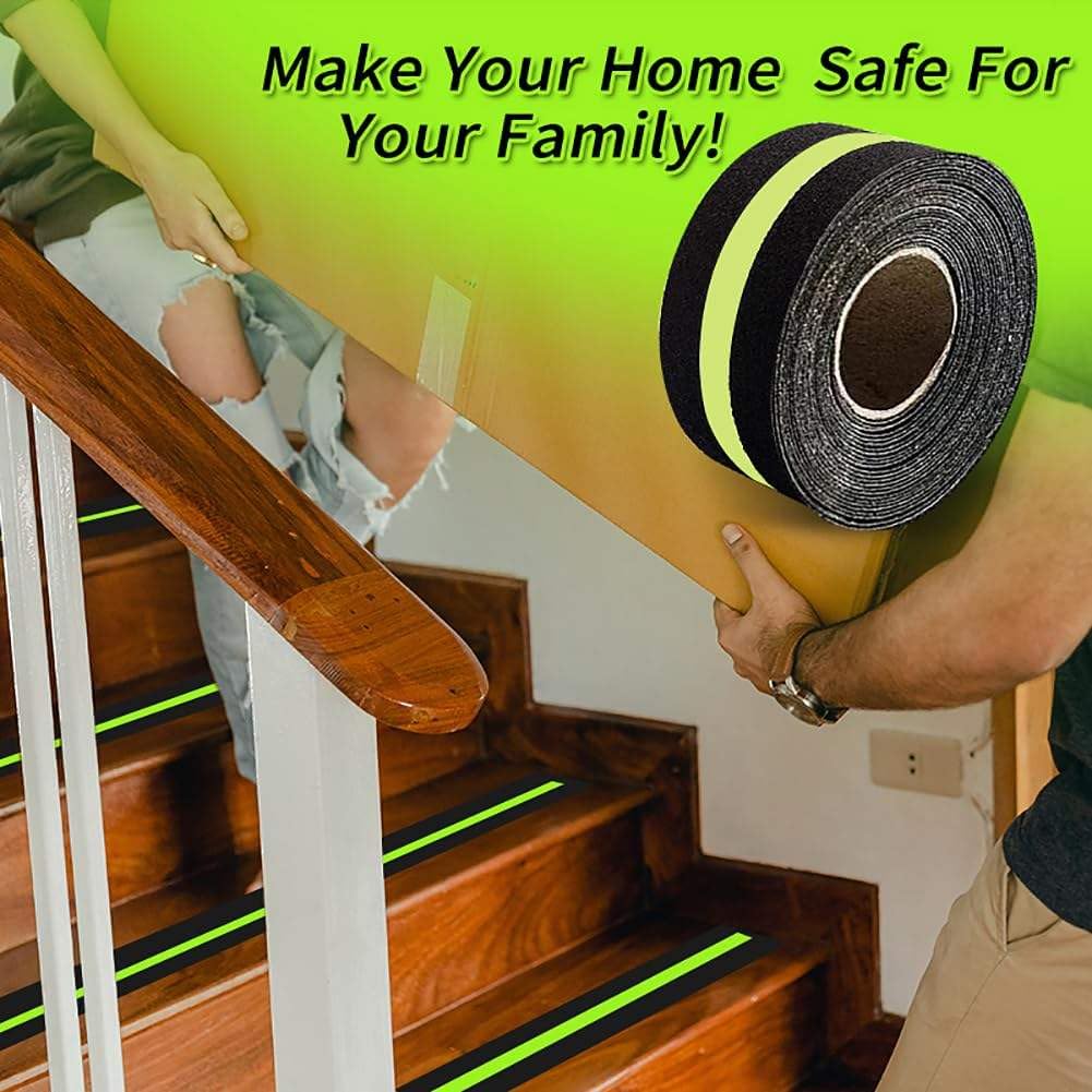 Anti Slip Stair Tape With (Night Light) - 5 Meter x 5 CM
