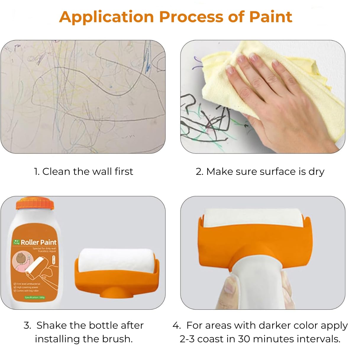 Wall Repair Roller Paint