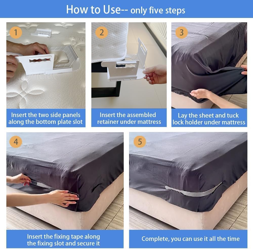 4 Pcs Bed Sheet Holder