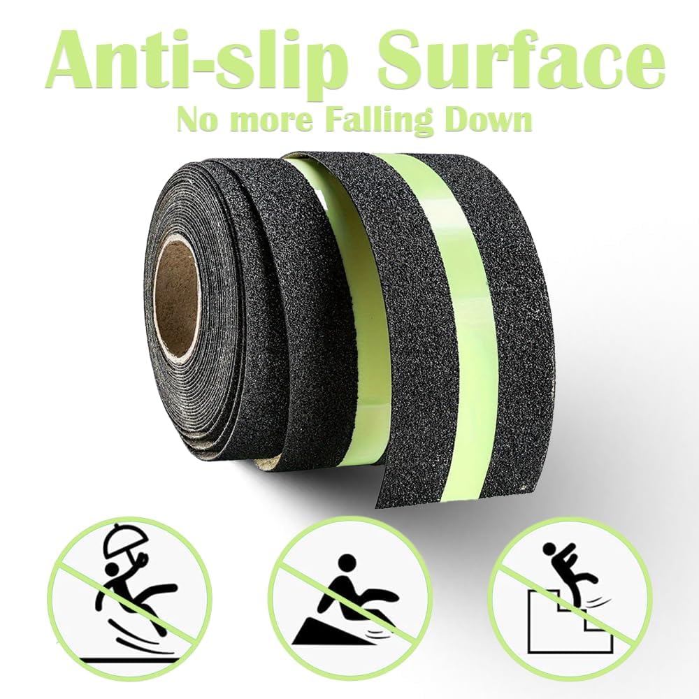 Anti Slip Stair Tape With (Night Light) - 5 Meter x 5 CM