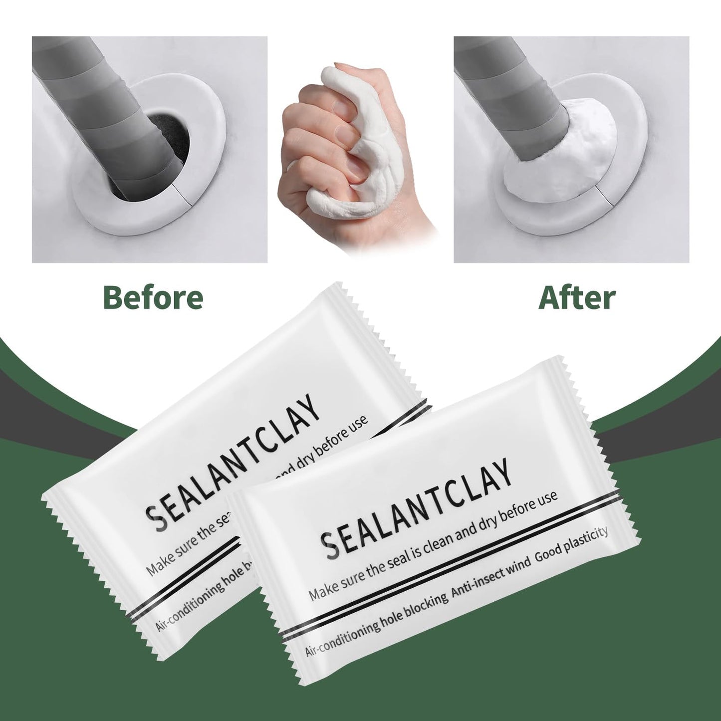 Waterproof Sealant for Filling Holes,Gap (Pack Of 10)