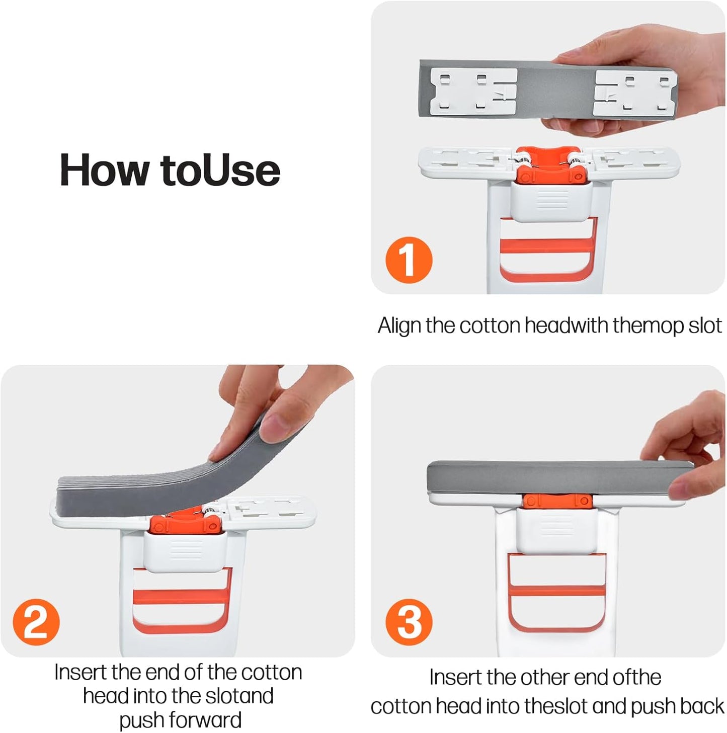 Mini Portable Self-Squeeze Hand Mop ( Buy 1 Get 1 Free )