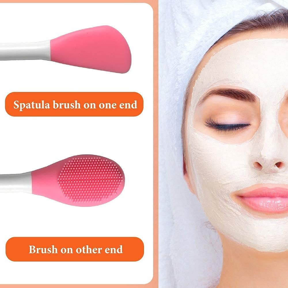 Soft Silicone Makeup Brush (Pack Of 5)