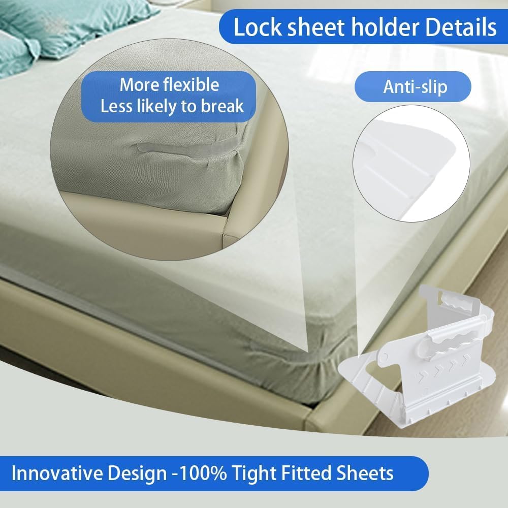 4 Pcs Bed Sheet Holder