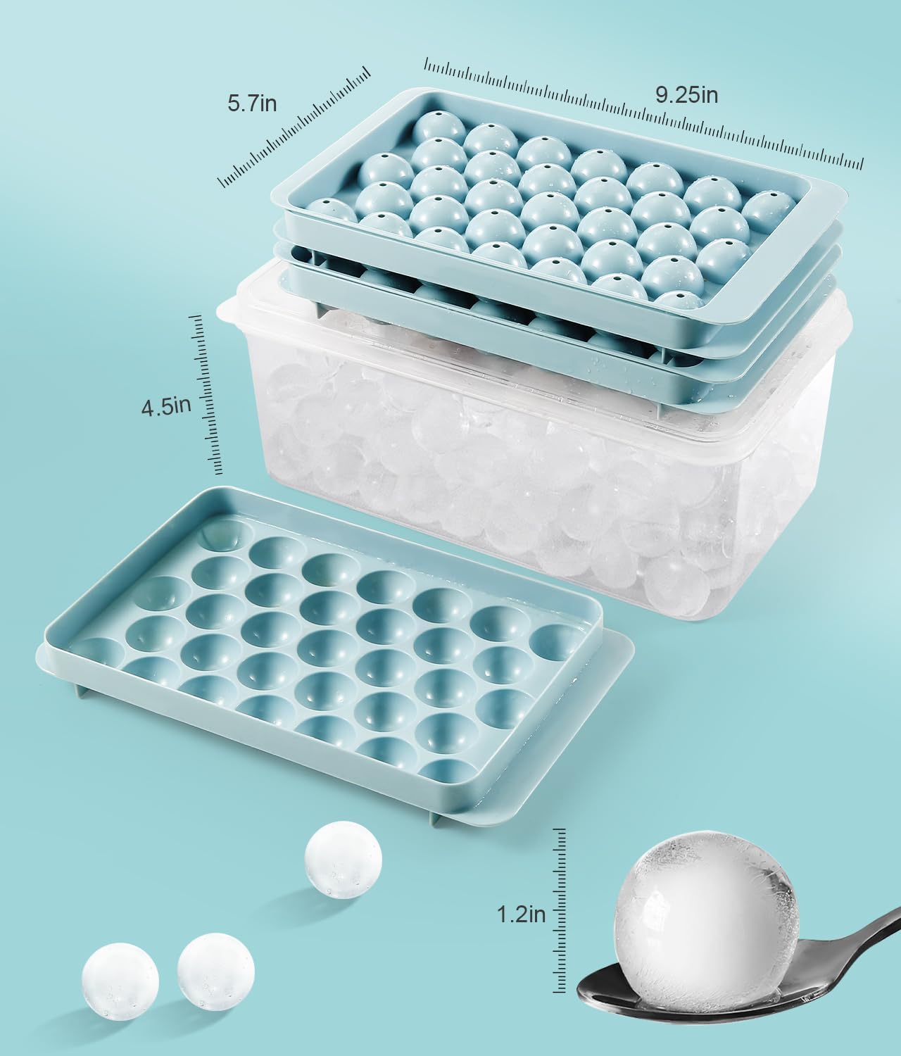 Ice Ball Maker Tray (Buy 1 Get 1 Free)