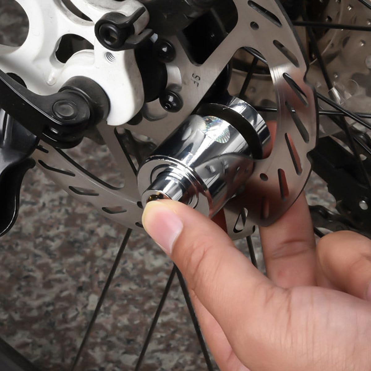 Steel Motorcycle Disc Brake Lock with Two Keys