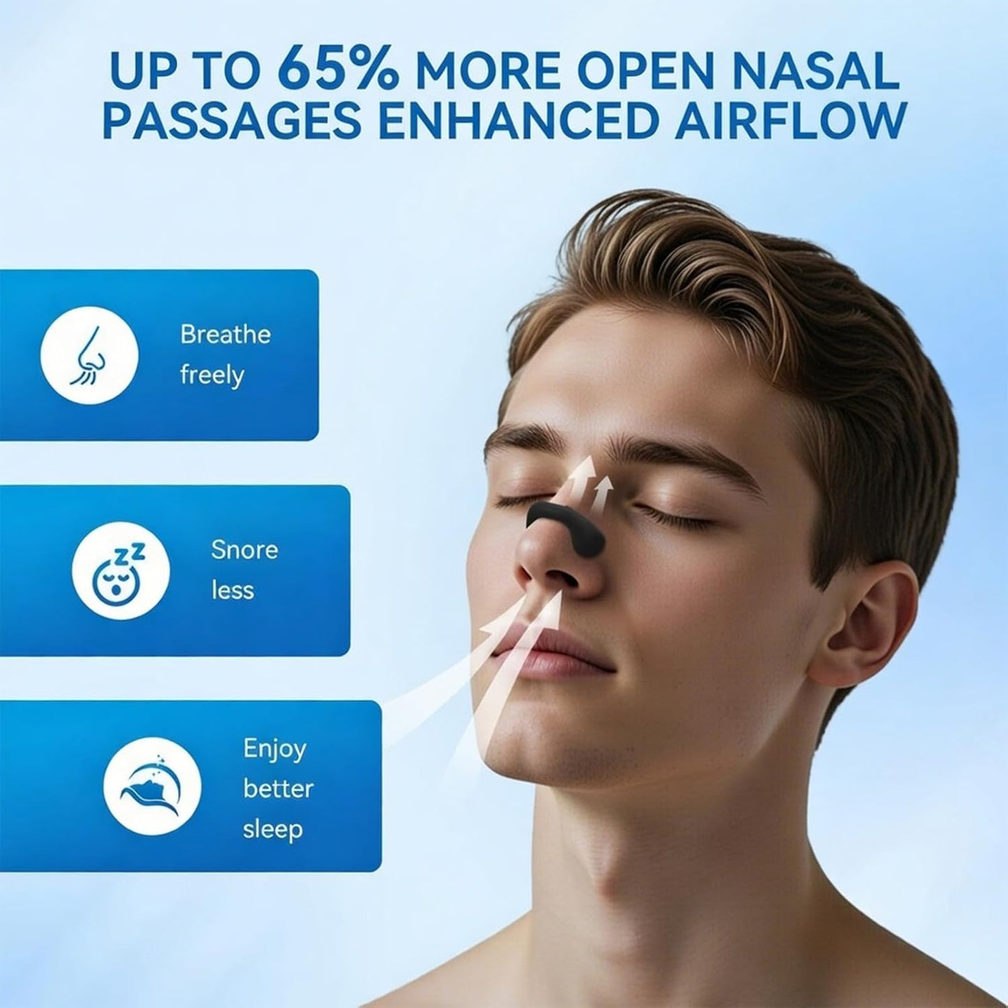 Breathing Magnetic Nasal Strip