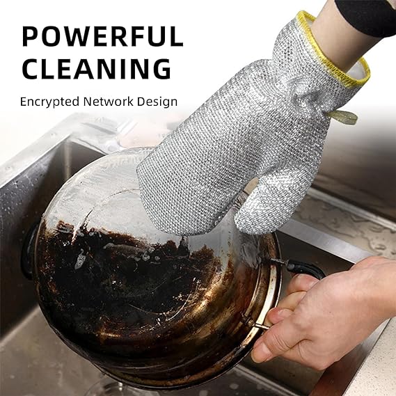 Waterproof Wire Dishwashing Gloves