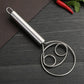 Atta Maker Tool Stainless Steel Dough Mixer Hand Tool for Bread, Batter and Pastry