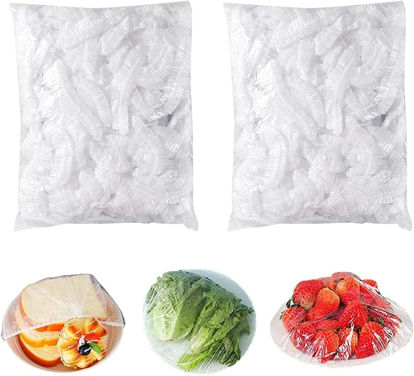 Elastic Food Cover Wrap - Pack of 200