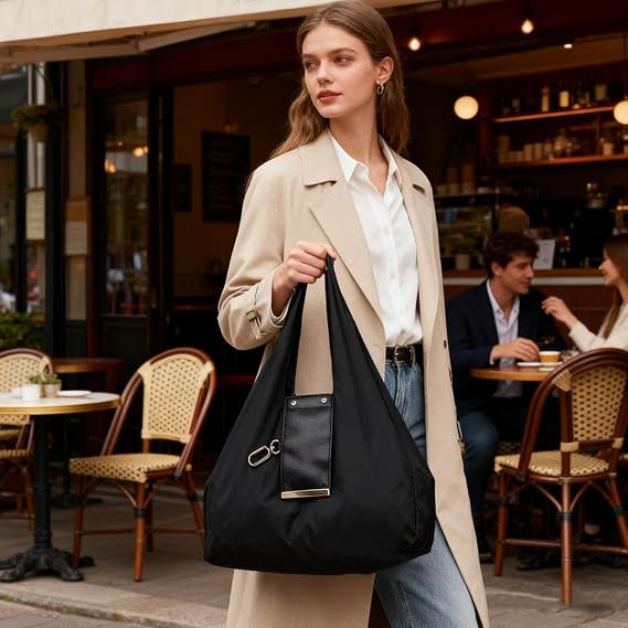 Foldable Keychain Shopping Tote Bag