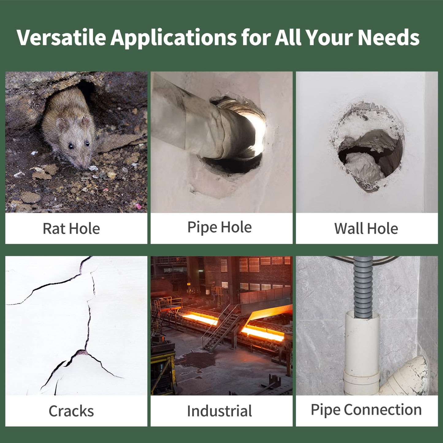 Waterproof Sealant for Filling Holes,Gap (Pack Of 10)