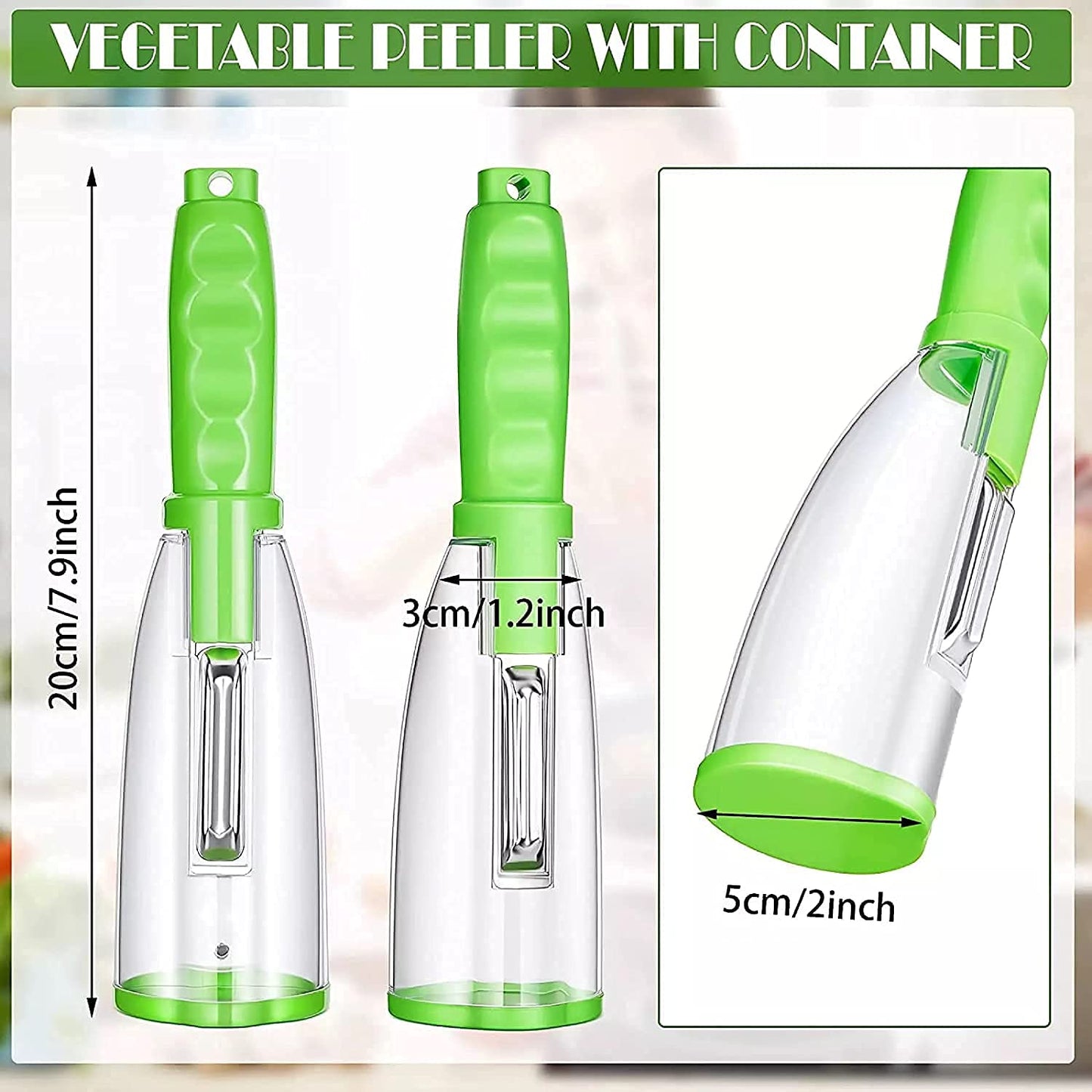 Vegetables / Fruits Peeler With Storage Container