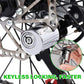 Steel Motorcycle Disc Brake Lock with Two Keys
