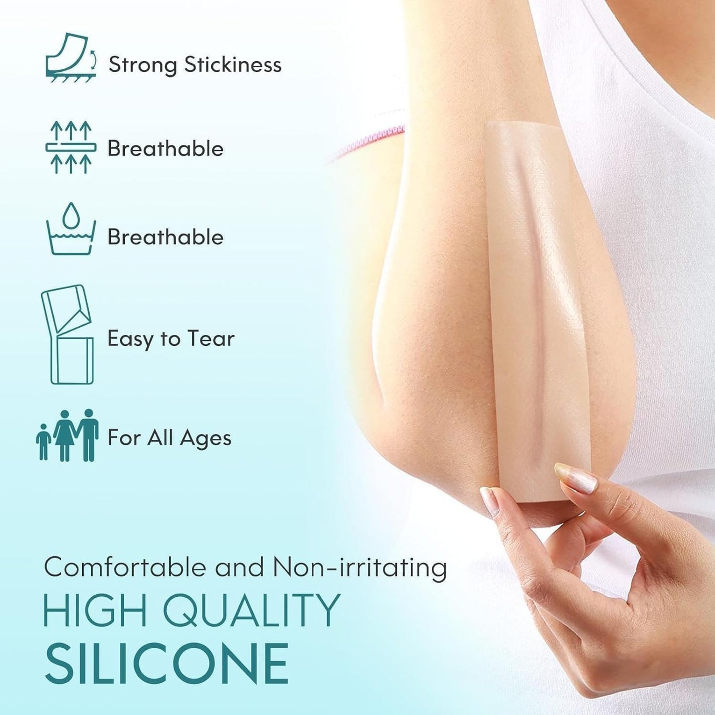 Painless Silicone Scar Removal Tape ( Buy 1 Get 1 Free )
