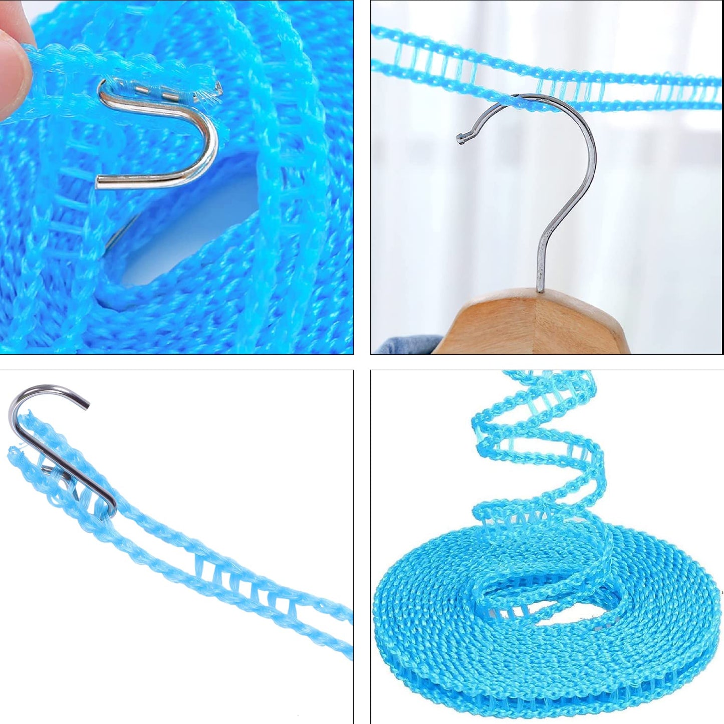 Cloth Drying Rope - 5 Meter Long (Buy 3 Get 3 Free)
