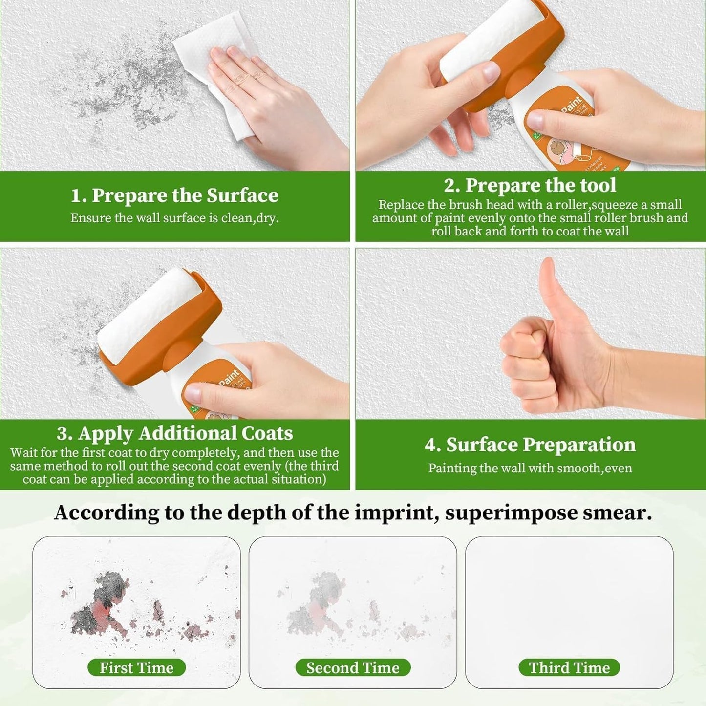 Wall Repair Roller Paint