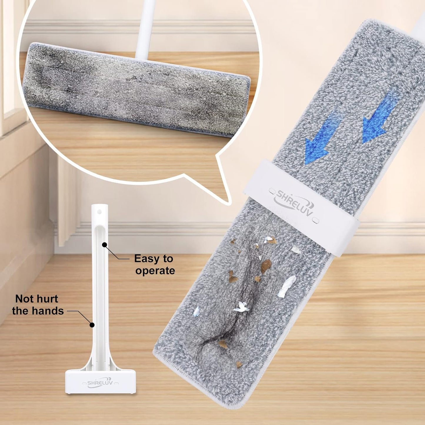 360° Self Cleaning Mop For Floor Cleaning