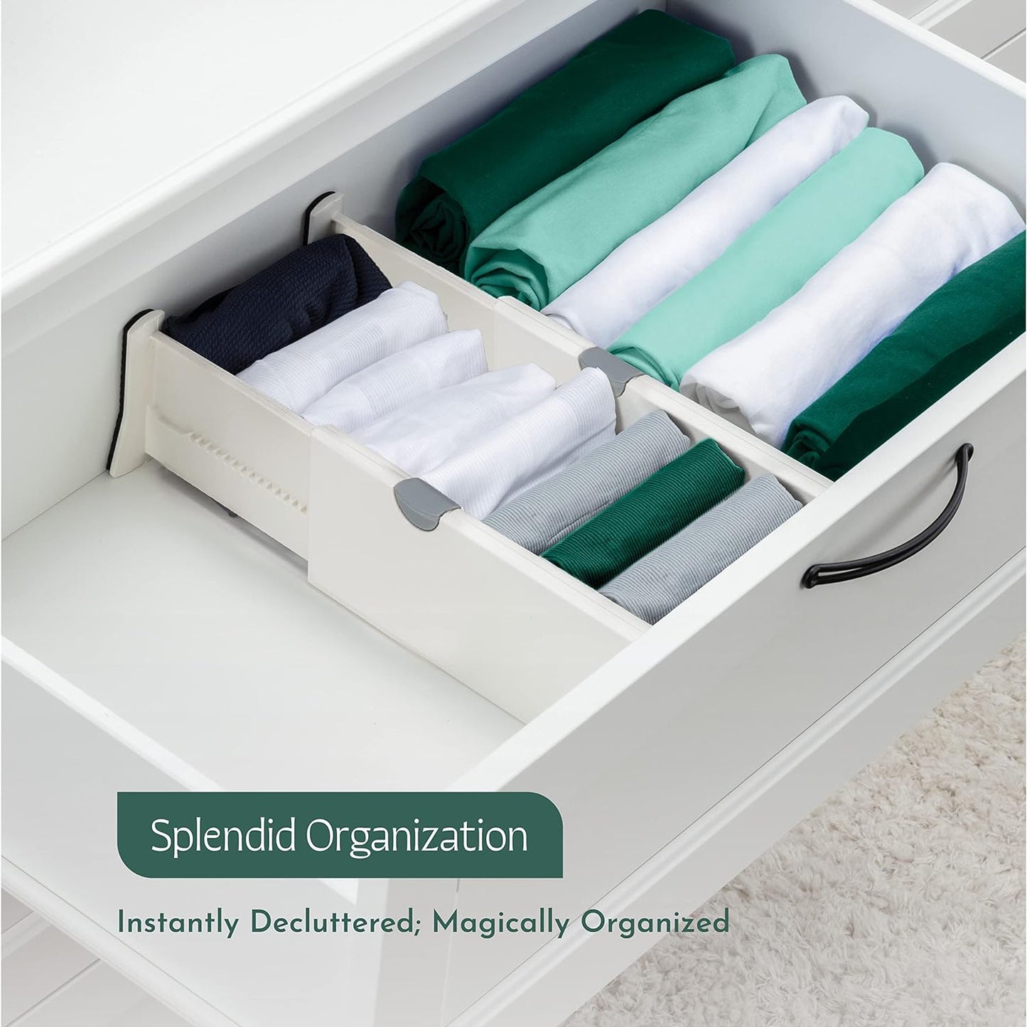 Adjustable Drawer Divider For Organizer