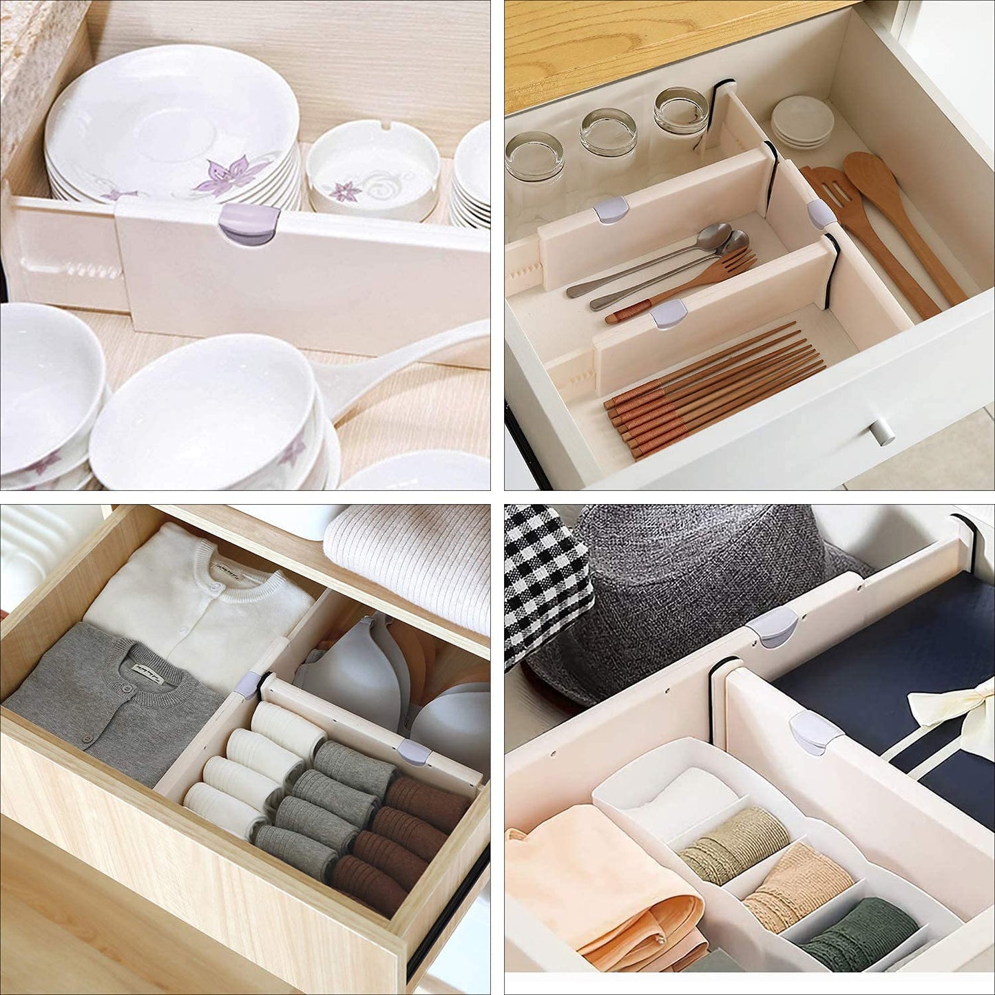 Adjustable Drawer Divider For Organizer