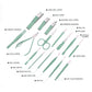 Exquisite Nail Clipper Set (16 Pcs)