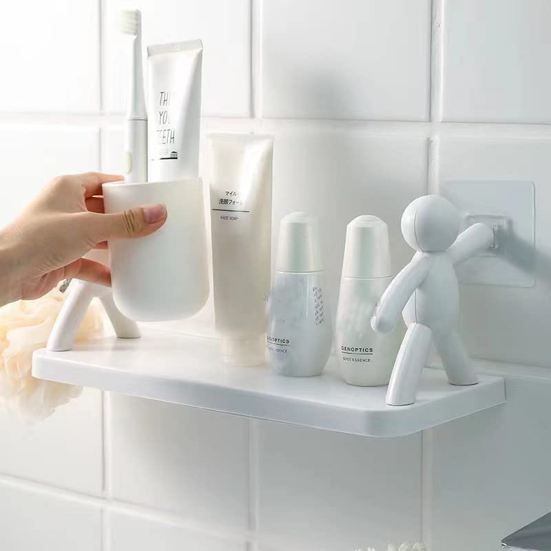 Humanoid Self Adhesive Shelf