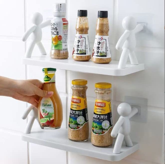 Humanoid Self Adhesive Shelf