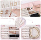 Jewellery Organizer Box (White/Pink)