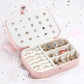 Jewellery Organizer Box (White/Pink)