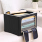 Cloth Storage Boxes For Sarres, Bed Sheets, Blanket Etc. (Stainless Steel Frame)