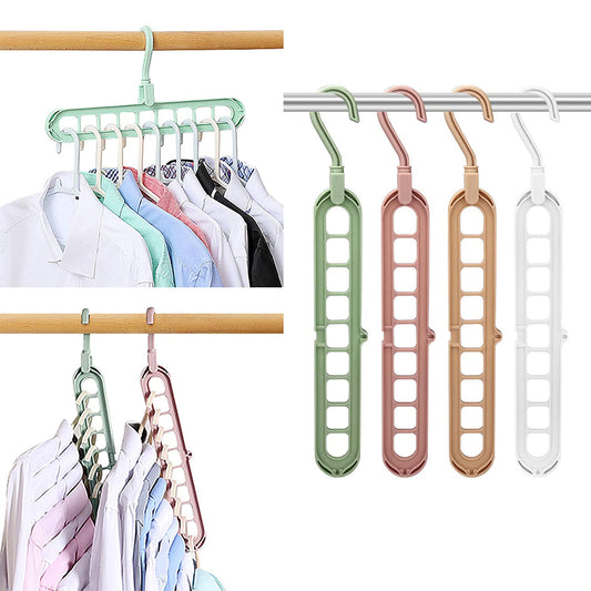 Magic Space Saving Clothes Hangers (Pack Of 6)