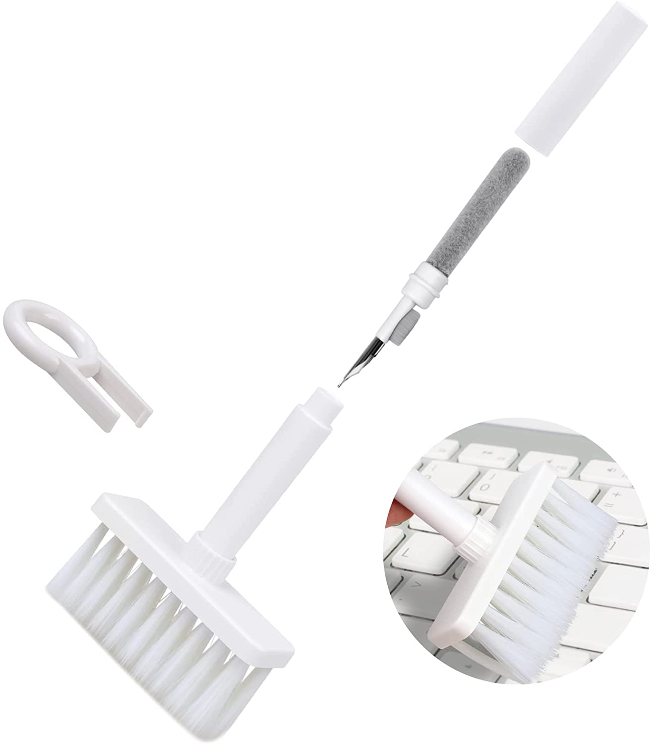 Multi-Function Dust Cleaning Brush For Keyboard, Earphone, Mobile Phone, Laptop, Computer And Earbuds