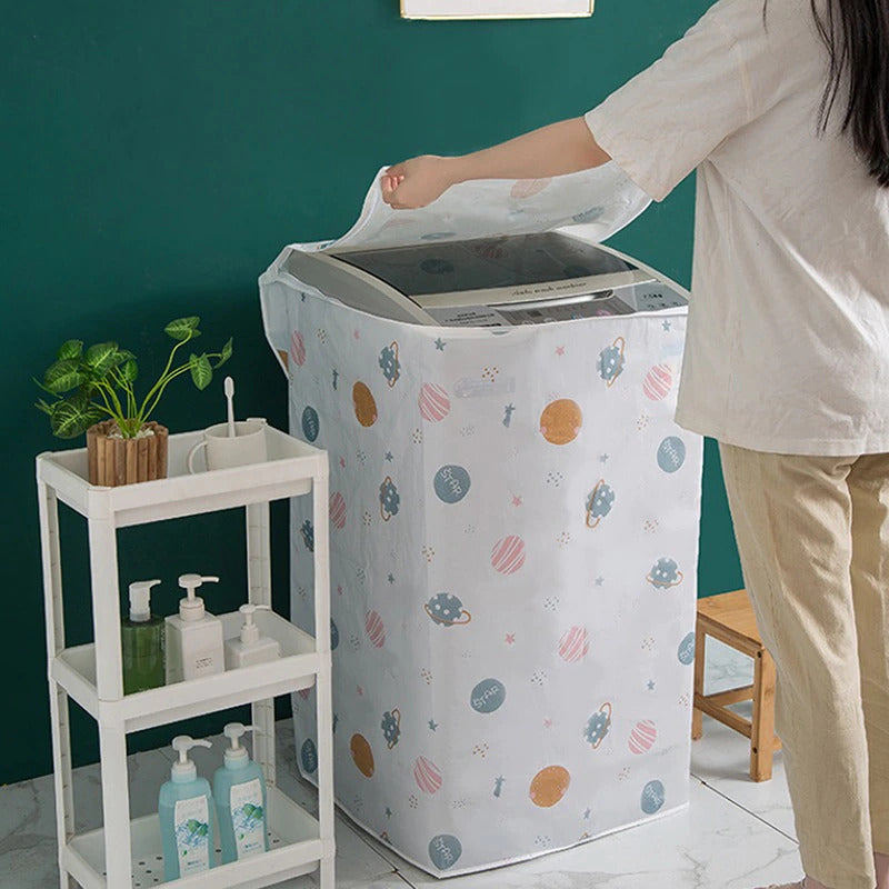 DustProof & WaterProof Washing Machine Cover (Multicolour Design)